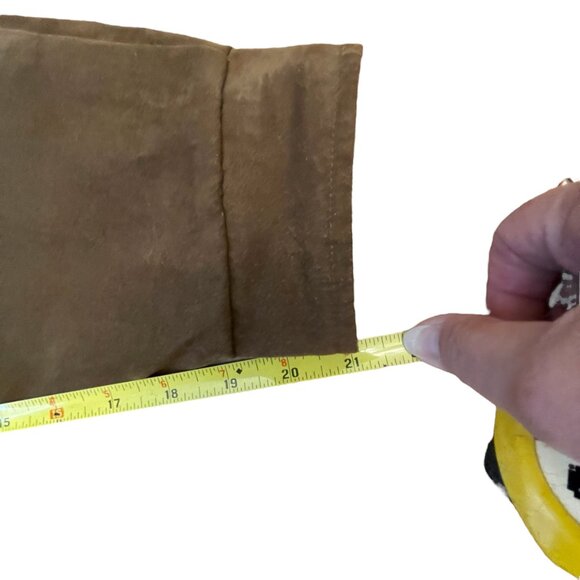 Cutter And Buck Jacket Mens XLarge XL Brown Faux Suede Bomber Golf Jacket - Picture 10 of 12